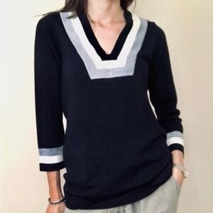 Tory Burch Cicada wool tunic sweater- size XS
